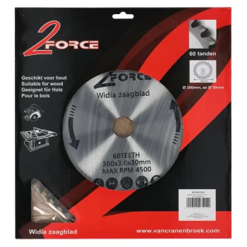 Hot 2-Force Zaagblad Ø300 Mm 30as 60T