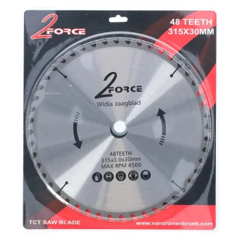 New 2-Force Zaagblad Ø315 Mm 30as 48T