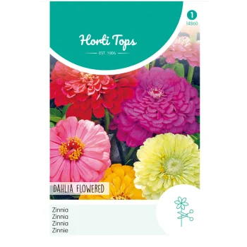 Sale Horti Tops Zinnia Dahliabloemig