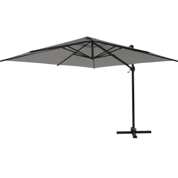 Clearance Sorara Zweefparasol Roma 3x3m Grijs